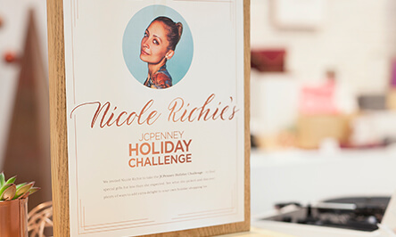 Nicole Richie's JCPenney Holiday Challenge